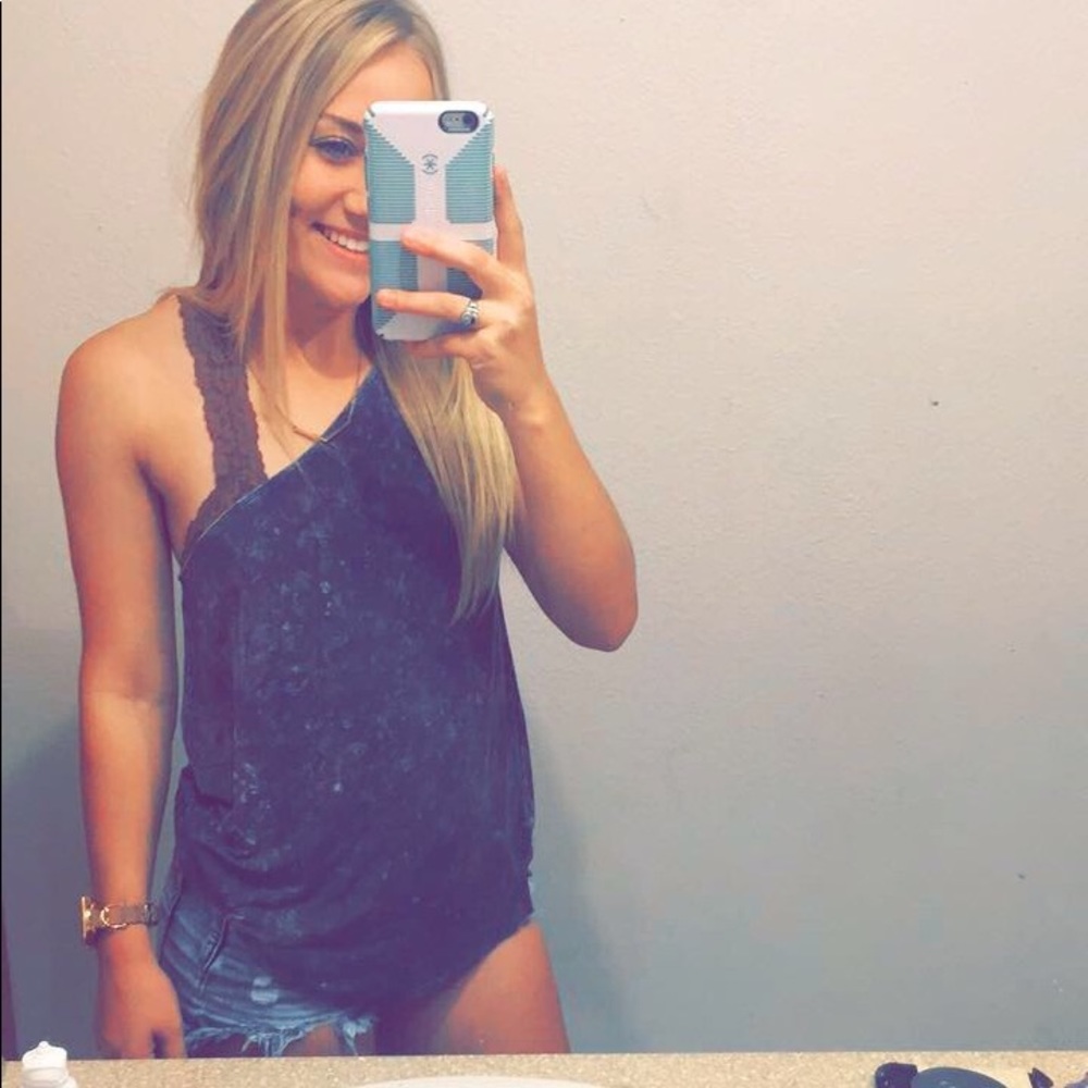 One sleeve top